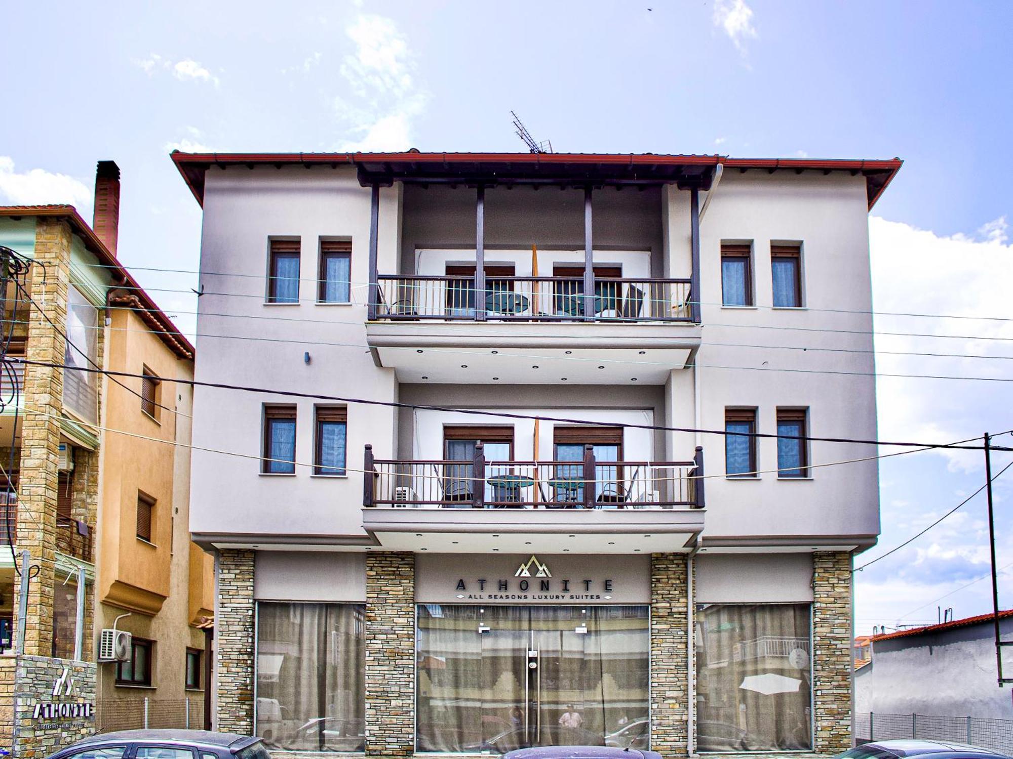 Athonite All Seasons Luxury Suites Jeriszósz Kültér fotó
